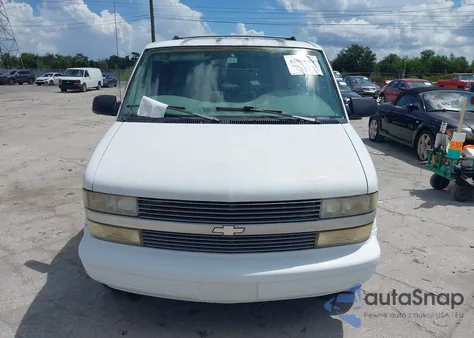 1997 Chevrolet Astro z USA, uszkodzony, nr VIN 1GNDM19W1VB158532
